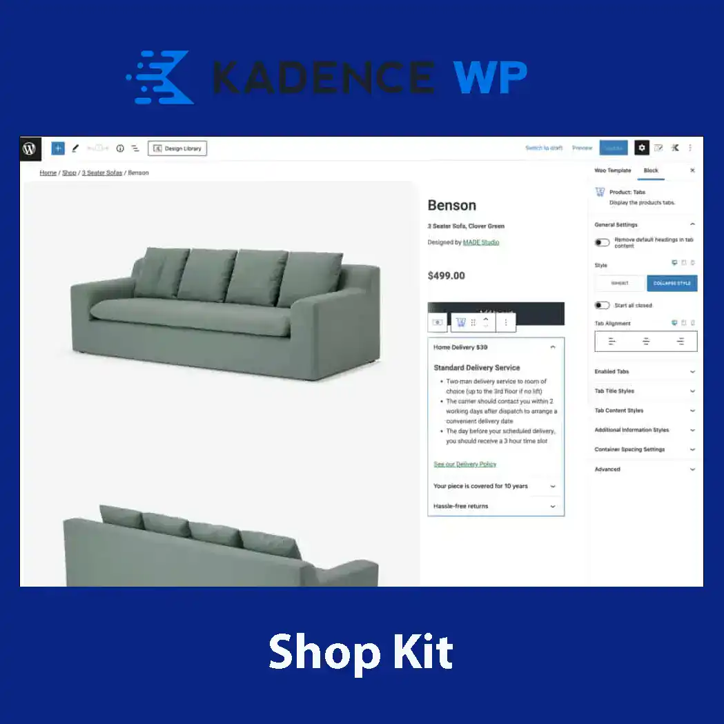 Kadence Latest Features